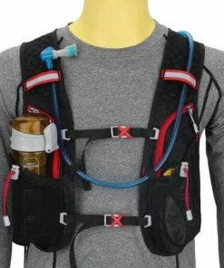 Gloednieuw ⭐ Inoxto Outdoor Mattys - Sporttas- Rugzak - 5L - Hardlopen- Wielrennen - Mountainbike - Hiken - Outdoor - Zwart 🎉 -Nijdam Shop 550x547 3