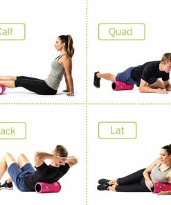 Promo ✨ TriggerPoint - The Grid 1.0 Foam Roller - 33cm - Roze - Schuim - Massage Roller - Yoga - Pilates - Fitness 🧨 -Nijdam Shop 550x548 6