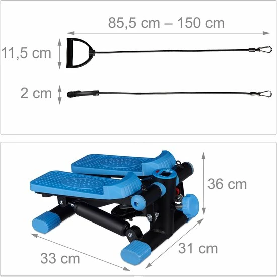 Beste recensies van ๐ Relaxdays Swing Stepper - 2 Weerstandsbanden - Computer - Verstelbare Weerstand โ๏ธ 6 Beste recensies van ๐ Relaxdays Swing Stepper - 2 Weerstandsbanden - Computer - Verstelbare Weerstand โ๏ธ - Afbeelding 4