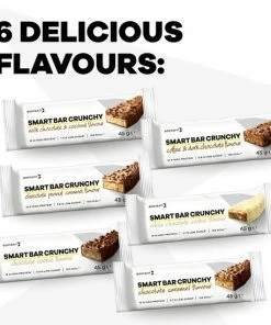 Top 10 🔥 Body & Fit Smart Bars Crunchy - Proteïne Repen / Eiwitrepen - Witte Chocolade & Cookies - 12 Eiwitrepen 🎁 -Nijdam Shop 550x549 13