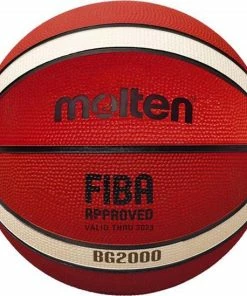 Beste deal ๐ Molten BG2000 Basketbal - Oranje/wit/zwart - Maat 5 โ๏ธ