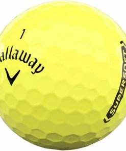 Promo ⌛ Callaway SuperSoft 2021 Golfballen - Geel - 12 Stuks 🛒