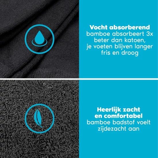 Promo ๐งจ 7 Paar ๐ Shoefresh Bamboe Sportsokken Dames - Maat 39-42 – Zwart – Naadloze Sokken ๐ 7 Promo ๐งจ 7 Paar ๐ Shoefresh Bamboe Sportsokken Dames - Maat 39-42 – Zwart – Naadloze Sokken ๐ - Afbeelding 5