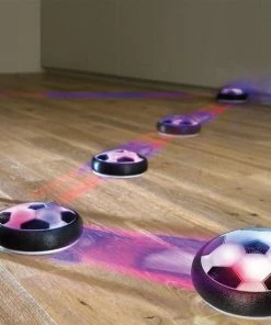 Begroting ❤️ Merkloos Kinder Voetbalgoal Voetbaldoel Set 2 Stuks + Mini Voetbal + BallenPomp + Zwevende Vliegende Hoverball Met LedVerlichting - Voetbalset - Speelset Voor Binnen & Buiten ✔️ -Nijdam Shop 550x550 155