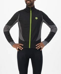 Kopen 🤩 Rogelli Brave Winterjack - Fietsjack - Zwart/Grijs/Fluor - Heren - Maat L 🛒 -Nijdam Shop 550x550 195