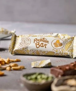 Beste recensies van 🎉 ALPHA FOODS Vegan Protein Bars 15 X 55g | Pindakaas Crunch | Sappige Vegan Protein Bars Zonder Suiker | Laag In Suiker, Hoog Eiwit Met Chocolade | Doos Van 15 Repen 😉 -Nijdam Shop 550x550 205