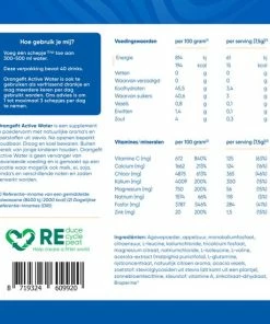 Flash-uitverkoop 😉 Orangefit Active Water - 300gr (40 Porties) - Sportwater Met Citroensmaak - BCAA & Elektrolytes - Sportdrank Poeder ⌛ -Nijdam Shop 550x550 288