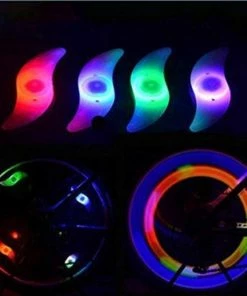 Nieuw ❤️ Merkloos Doodadeals® Spaakverlichting Kinderfiets - Fietswielverlichting - LED - Rood – Set Van 2 🥰 -Nijdam Shop 550x550 292