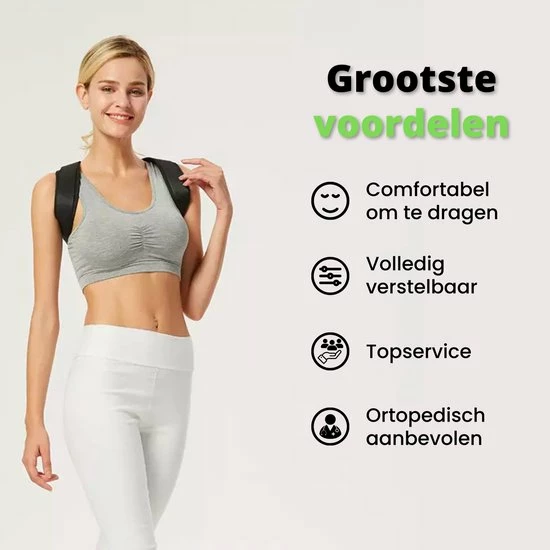 Hete verkoop ✔️ Flex Healthy Postuur Corrector - Houding Correctie - Houding Rug Corrector Tegen Rugklachten – Verstelbare Rugband Houding Correctie - Houding Corrector Tegen Rugklachten - Rugbraces - Verstelbare Rugband - Maatadvies: Valt Normaal -Braces-Fitness-Sport- 🥰 3 Hete verkoop ✔️ Flex Healthy Postuur Corrector - Houding Correctie - Houding Rug Corrector Tegen Rugklachten – Verstelbare Rugband Houding Correctie - Houding Corrector Tegen Rugklachten - Rugbraces - Verstelbare Rugband - Maatadvies: Valt Normaal -Braces-Fitness-Sport- 🥰