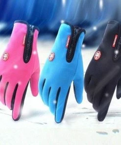 Goedkoop 👏 Merkloos Waterafstotend & Windproof Thermische Touchscreen Handschoenen I Blauw I Maat XL 👍 -Nijdam Shop 550x550 327