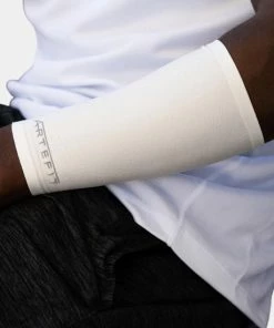 Aanbiedingen 💯 Artefit Compressie Arm Sleeves – Unisex – 4x Langer Compressie - S - White 🤩 -Nijdam Shop 550x550 329