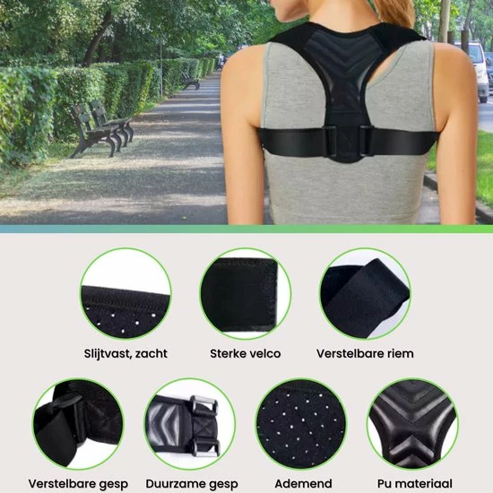 Hete verkoop ✔️ Flex Healthy Postuur Corrector - Houding Correctie - Houding Rug Corrector Tegen Rugklachten – Verstelbare Rugband Houding Correctie - Houding Corrector Tegen Rugklachten - Rugbraces - Verstelbare Rugband - Maatadvies: Valt Normaal -Braces-Fitness-Sport- 🥰 7 Hete verkoop ✔️ Flex Healthy Postuur Corrector - Houding Correctie - Houding Rug Corrector Tegen Rugklachten – Verstelbare Rugband Houding Correctie - Houding Corrector Tegen Rugklachten - Rugbraces - Verstelbare Rugband - Maatadvies: Valt Normaal -Braces-Fitness-Sport- 🥰 - Afbeelding 5