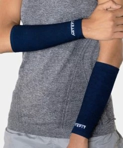 Aanbiedingen 💯 Artefit Compressie Arm Sleeves – Unisex – 4x Langer Compressie - S - White 🤩 -Nijdam Shop 550x550 330