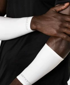 Aanbiedingen 💯 Artefit Compressie Arm Sleeves – Unisex – 4x Langer Compressie - S - White 🤩 -Nijdam Shop 550x550 331