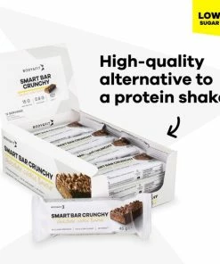 Top 10 🔥 Body & Fit Smart Bars Crunchy - Proteïne Repen / Eiwitrepen - Witte Chocolade & Cookies - 12 Eiwitrepen 🎁 -Nijdam Shop 550x550 332
