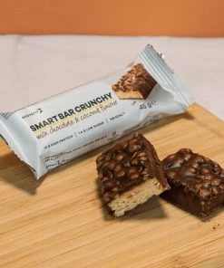 Top 10 🔥 Body & Fit Smart Bars Crunchy - Proteïne Repen / Eiwitrepen - Witte Chocolade & Cookies - 12 Eiwitrepen 🎁 -Nijdam Shop 550x550 334