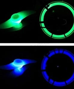 Beste Pirce 👏 AA Commerce Spaak Wiel Fietsverlichting - Blauw - 2 Stuks 👏 -Nijdam Shop 550x550 36