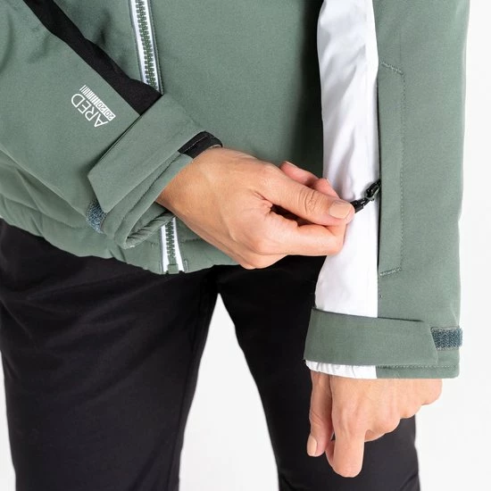 Goedkoop ๐คฉ De Dare 2B Ice Gleam Iii Gewatteerde Jas - Dames - Waterdicht - Ademend - Khaki โจ 11 Goedkoop ๐คฉ De Dare 2B Ice Gleam Iii Gewatteerde Jas - Dames - Waterdicht - Ademend - Khaki โจ - Afbeelding 9