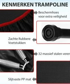Gloednieuw ๐ Luxari - Hoogwaardige Fitness Bounce Trampoline - Inclusief Stang En Beschermhoes - 105 Cm Diameter - Opvouwbaar - Belastbaar Tot 150 Kg - Mini Trampoline - Hometrainer - Trampoline ๐ 11 Gloednieuw ๐ Luxari - Hoogwaardige Fitness Bounce Trampoline - Inclusief Stang En Beschermhoes - 105 Cm Diameter - Opvouwbaar - Belastbaar Tot 150 Kg - Mini Trampoline - Hometrainer - Trampoline ๐ -Nijdam Shop 550x550 4