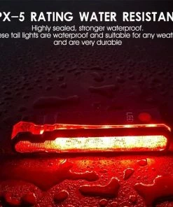 Beste Pirce 🎁 NA Fietsverlichting USB Oplaadbaar Fiets Achterlicht LED Laser 👍 -Nijdam Shop 550x550 426