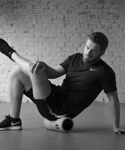 Promo ✨ TriggerPoint - The Grid 1.0 Foam Roller - 33cm - Roze - Schuim - Massage Roller - Yoga - Pilates - Fitness 🧨 -Nijdam Shop 550x550 437