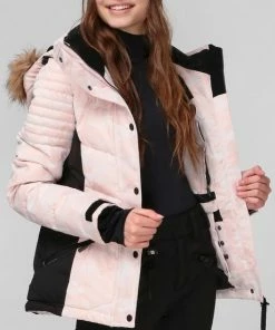 Aanbiedingen 🔥 Superdry Snow Luxe Puffer Dames Jas - Maat M 😉 -Nijdam Shop 550x550 452