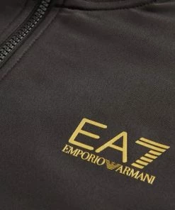 Korting 🛒 Emporio Armani EA7 Train Core ID Trainingspak - Maat XL - Mannen - Zwart - Goud 👍 -Nijdam Shop 550x550 460