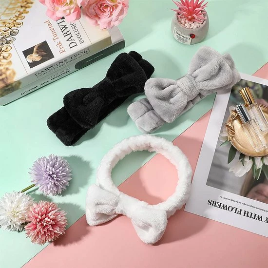 Groothandel ๐ LIXIN Set 2 Stuks Make-up Haarbanden - Wit, Grijs - Cosmetische Hoofdband - Haarband Volwassenen - Bandeau - Vrouwen - Dames - Tieners - Meiden - Dans - Yoga - Hardlopen - Sport - Haaraccessoires โจ 10 Groothandel ๐ LIXIN Set 2 Stuks Make-up Haarbanden - Wit, Grijs - Cosmetische Hoofdband - Haarband Volwassenen - Bandeau - Vrouwen - Dames - Tieners - Meiden - Dans - Yoga - Hardlopen - Sport - Haaraccessoires โจ - Afbeelding 8