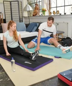 Uitgang 😀 Eyepower 180x60 XL Gymnastiekmat Voor Thuis - Opvouwbaar - 5cm Dikke Turnmat - Zachte Vloermat Voor Kinderen 🧨 -Nijdam Shop 550x550 533