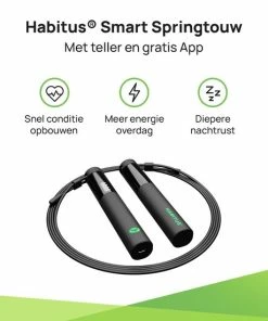 Promo ๐ Habitus Workout Springtouw Met Teller - Incl. App - Verstelbaar Sport Speedrope - Volwassenen - Digitaal - USB Oplaadbaar - Zwart ๐ 15 Promo ๐ Habitus Workout Springtouw Met Teller - Incl. App - Verstelbaar Sport Speedrope - Volwassenen - Digitaal - USB Oplaadbaar - Zwart ๐ -Nijdam Shop 550x550 534