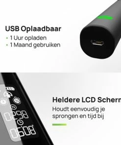 Promo ๐ Habitus Workout Springtouw Met Teller - Incl. App - Verstelbaar Sport Speedrope - Volwassenen - Digitaal - USB Oplaadbaar - Zwart ๐ 16 Promo ๐ Habitus Workout Springtouw Met Teller - Incl. App - Verstelbaar Sport Speedrope - Volwassenen - Digitaal - USB Oplaadbaar - Zwart ๐ -Nijdam Shop 550x550 535