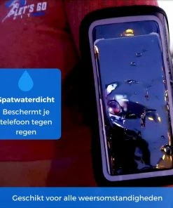 Kopen 👏 Let'sGoFit Hardloop Telefoonhouder - Sportband - Universeel & Spatwaterdicht T/m 7 Inch - Reflecterend - Inclusief E-book - Hardloop Armband Telefoon ❤️ -Nijdam Shop 550x550 562