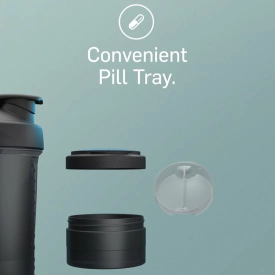 Groothandel 🤩 BLENDERBOTTLE ProStak PRO - OCEAAN - Eiwitshaker | Bidon | Shakebeker - 650 Ml - Shakebeker Met 2 Containers, Pillendoosje En BlenderBall Voor Eiwitshakes Zonder Klonten. Lekt Niet! 😉 10 Groothandel 🤩 BLENDERBOTTLE ProStak PRO - OCEAAN - Eiwitshaker | Bidon | Shakebeker - 650 Ml - Shakebeker Met 2 Containers, Pillendoosje En BlenderBall Voor Eiwitshakes Zonder Klonten. Lekt Niet! 😉 - Afbeelding 8