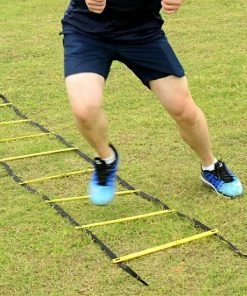 Uitgang 🔔 DuoBakkersport Duo Bakkersport - Loopladder, Speedladder, Agility Ladder Quick - 6 Meter X 50cm - Voetbal Training 😉 -Nijdam Shop 550x550 575