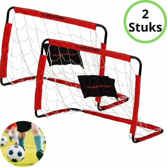 Flash-uitverkoop ๐ Dunlop Voetbaldoelen - Soccer Goal - 2 Stuks.. ๐ 3 Flash-uitverkoop ๐ Dunlop Voetbaldoelen - Soccer Goal - 2 Stuks.. ๐