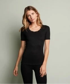 Promo ⭐ Ten Cate Dames Thermo ???? Shirt Korte Mouw - Kant - L - Zwart ???? -Nijdam Shop 550x550 584