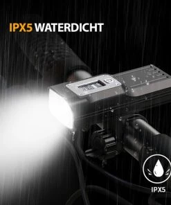 Flash-uitverkoop ✔️ Lightyourbike ® ALPHA 2000 - Fietsverlichting LED & USB Oplaadbaar - Powerbank 10.000 MAh - Fietslamp Racefiets & MTB - 2.000 Lumen 🌟 -Nijdam Shop 550x550 588