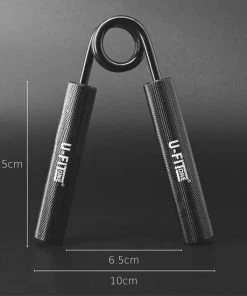 Flash-uitverkoop 👍 U-Fit One Metal Handtrainer 90kg Met 2 Soft Touch Sleeves - Grip Trainer - Handknijper - Knijphalter - Armtrainer - Hand Knijper - Handgripper - Heavy Gripper - Onderarm - Buigveer 🥰 -Nijdam Shop 550x550 623