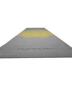 Groothandel 🛒 Tunturi PVC Yogamat - Fitnessmat 4mm Dik - Antraciet Met Print - Incl. Gratis Fitness App 🔥 -Nijdam Shop 550x550 630