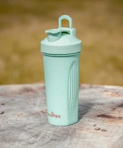 Goedkoop 🌟 Ecofles Shakebeker Met Mixer - Bioplastic - 700ml - Groen 😉 -Nijdam Shop 550x550 65