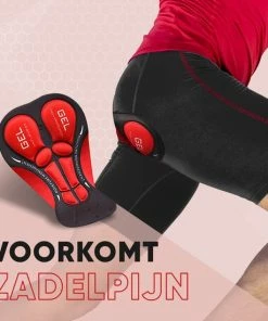 Beste deal ✔️ HOOFF Fietsbroek Dames Heren Met Zeem - Bikeboxer - Fietsondergoed - Fietsonderbroek - Wielerbroek - L 🌟 -Nijdam Shop 550x550 701