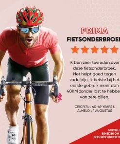 Beste deal ✔️ HOOFF Fietsbroek Dames Heren Met Zeem - Bikeboxer - Fietsondergoed - Fietsonderbroek - Wielerbroek - L 🌟 -Nijdam Shop 550x550 703