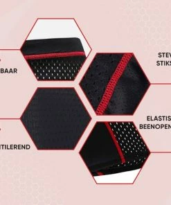 Beste deal ✔️ HOOFF Fietsbroek Dames Heren Met Zeem - Bikeboxer - Fietsondergoed - Fietsonderbroek - Wielerbroek - L 🌟 -Nijdam Shop 550x550 705