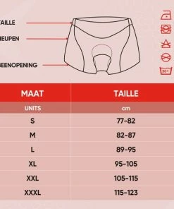 Beste deal ✔️ HOOFF Fietsbroek Dames Heren Met Zeem - Bikeboxer - Fietsondergoed - Fietsonderbroek - Wielerbroek - L 🌟 -Nijdam Shop 550x550 706