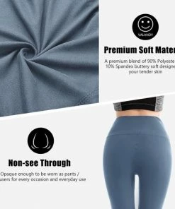 Beste Verkoop 😀 Geweo Fitnessleggings - Yoga - Kerstmis - Kerstfeest - 🎁 Christmas Gift Pant - Yoga Legging - Power Sportlegging - Sportbroek - High Waist - Dames - Blauw - Maat XS 🔥 -Nijdam Shop 550x550 708