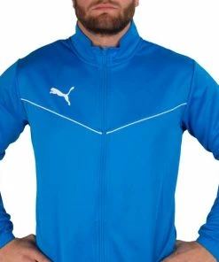 Beste deal 😍 Puma Teamrise Trainingspak - Maat M - Mannen - Blauw/zwart 🥰 -Nijdam Shop 550x550 789