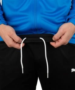 Beste deal 😍 Puma Teamrise Trainingspak - Maat M - Mannen - Blauw/zwart 🥰 -Nijdam Shop 550x550 791