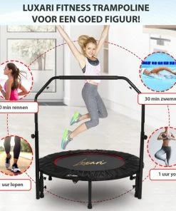 Gloednieuw ๐ Luxari - Hoogwaardige Fitness Bounce Trampoline - Inclusief Stang En Beschermhoes - 105 Cm Diameter - Opvouwbaar - Belastbaar Tot 150 Kg - Mini Trampoline - Hometrainer - Trampoline ๐ 15 Gloednieuw ๐ Luxari - Hoogwaardige Fitness Bounce Trampoline - Inclusief Stang En Beschermhoes - 105 Cm Diameter - Opvouwbaar - Belastbaar Tot 150 Kg - Mini Trampoline - Hometrainer - Trampoline ๐ -Nijdam Shop 550x550 8