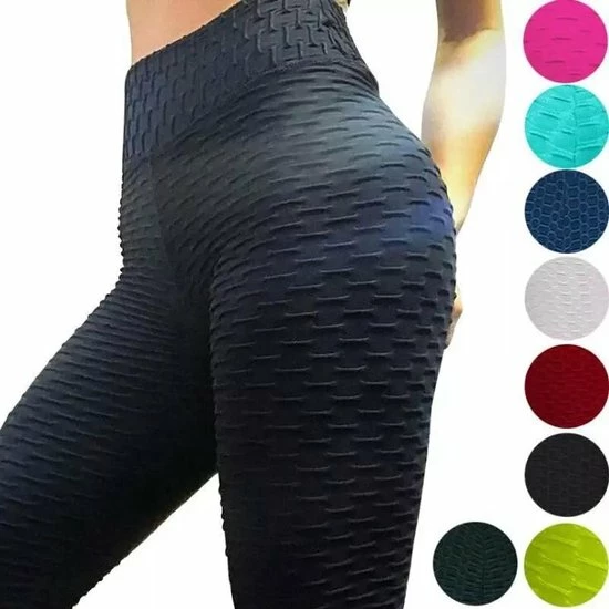 Korting 👍 LOUZIR Sportlegging-Yoga -Scrunch Butt-High Waist- Absorberend- Anti Cellulite Legging-Gym Sports -Legging Fitness Wear-Zwart- Maat S ⭐ 8 Korting 👍 LOUZIR Sportlegging-Yoga -Scrunch Butt-High Waist- Absorberend- Anti Cellulite Legging-Gym Sports -Legging Fitness Wear-Zwart- Maat S ⭐ - Afbeelding 6