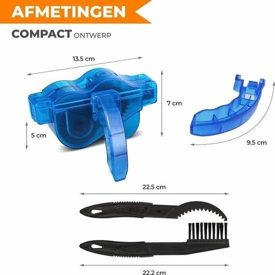 Beste Pirce 🔔 Merkloos Fietsketting Reiniger - Fietsketting Reiniger - Ketting Schoonmaken - Kettingborstel - Fiets Schoonmaak Set - Ontvetter Fiets - Kettingreiniger - Fietsketting Smeermiddel - Fiets Accessoires - Borstels - Fietsgereedschap - Kerstcadeau - Voor Mannen 🥰 6 Beste Pirce 🔔 Merkloos Fietsketting Reiniger - Fietsketting Reiniger - Ketting Schoonmaken - Kettingborstel - Fiets Schoonmaak Set - Ontvetter Fiets - Kettingreiniger - Fietsketting Smeermiddel - Fiets Accessoires - Borstels - Fietsgereedschap - Kerstcadeau - Voor Mannen 🥰 - Afbeelding 4